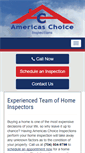 Mobile Screenshot of americaschoiceinspections.com